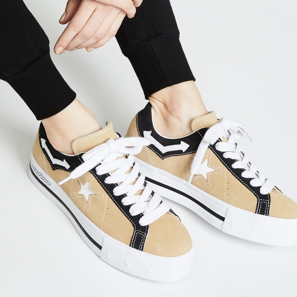 Converse xMademe One Star Platform Wood Ash SuedeW - Picture 2 of 8